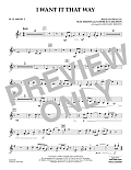 I Want It That Way (arr. Michael Brown) - Bb Clarinet 2