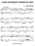 I Sing The Mighty Power Of God [Classical version] (arr. Phillip Keveren)