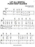 Let All Mortal Flesh Keep Silence