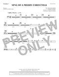 Sing of a Merry Christmas (Full Orchestra) - Trombone 1