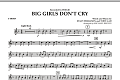 Big Girls Don't Cry - F Horn