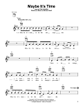Maybe It's Time (from A Star Is Born)