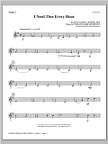 I Need Thee Every Hour - Violin 2