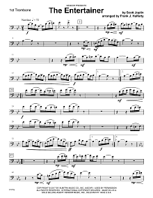 The Entertainer - 1st Trombone 