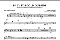 Baby, It's Cold Outside - Bb Tenor Saxophone