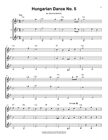 Hungarian Dance No. 5 