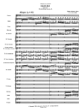 Allegro from Brandenburg Concerto No. 3 - Full Score