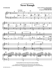 Never Enough - Synthesizer 