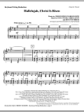 Hallelujah, Christ Is Risen - Keyboard String Reduction