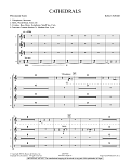Cathedrals - Percussion Score