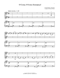 O Come, O Come, Emmanuel (for Violin Duet and Piano)