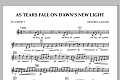 As Tears Fall on Dawn's New Light - Bb Clarinet 1