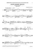 I. Prelude (from Four Short Pieces For Viola And Piano)