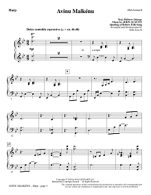 Avinu Malkénu - Harp 