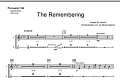 The Remembering - Percussion 1 & 2
