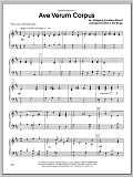 Ave Verum Corpus - Piano