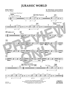 Jurassic World - Percussion 1 