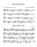 What Child Is This (arr. Patrick Roulet)