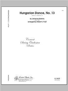 Hungarian Dance, No. 13 - Full Score 