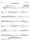 To The Throne - Oboe