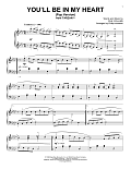 You'll Be In My Heart [Ragtime version] (from Tarzan) (arr. Phillip Keveren)