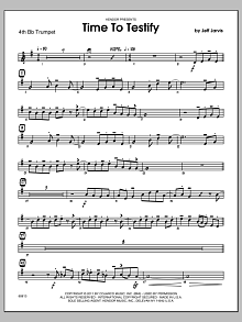 Time To Testify - 4th Bb Trumpet 