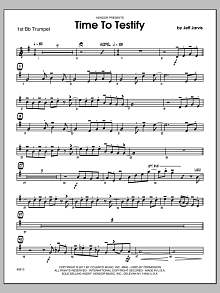 Time To Testify - 1st Bb Trumpet 