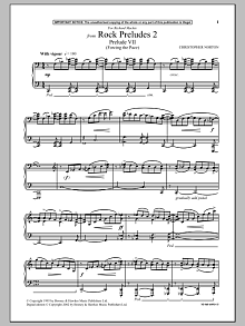 Prelude VII (Forcing the Pace) (from Rock Preludes 2) 