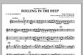 Rolling In The Deep - Eb Alto Saxophone 1