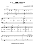 All I Ask Of You (from The Phantom Of The Opera)