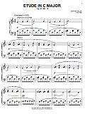 Etude in C Major, Op. 47, No. 19