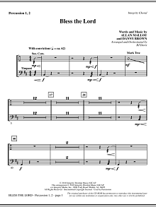 Bless The Lord - Percussion 1 & 2 