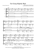 I'm Going Slightly Mad (arr. Richard Salt)