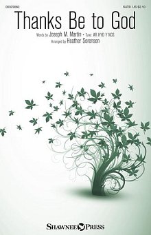 Thanks Be To God (arr. Heather Sorenson) 