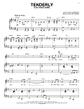 Tenderly [Jazz version] (arr. Brent Edstrom)