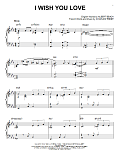 I Wish You Love [Jazz version] (arr. Brent Edstrom)