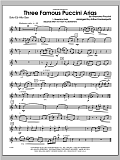 Three Famous Puccini Arias - Alto Sax