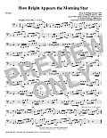 How Bright Appears the Morning Star (arr. John Leavitt) - Cello