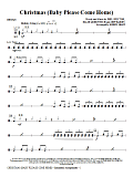 Christmas (Baby Please Come Home) - Drums