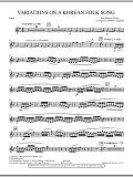 Variations on A Korean Folk Song - Oboe