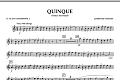 Quinque (Dance for Band) - Eb Alto Saxophone 1