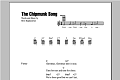 The Chipmunk Song