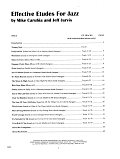 Effective Etudes For Jazz - Flute