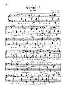 Nocturne in F minor, Op. 55, No. 1 