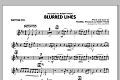 Blurred Lines - Baritone Sax