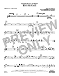 This Is Me (from The Greatest Showman) (arr. Michael Brown) - Eb Baritone Saxophone