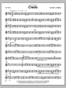 Credo - Violin 1 