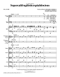 Supercalifragilisticexpialidocious (from Mary Poppins) (arr. John Leavitt) - Full Score