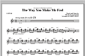 The Way You Make Me Feel - Guitar