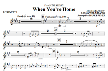 When You're Home (from In The Heights) - Bb Trumpet 1 